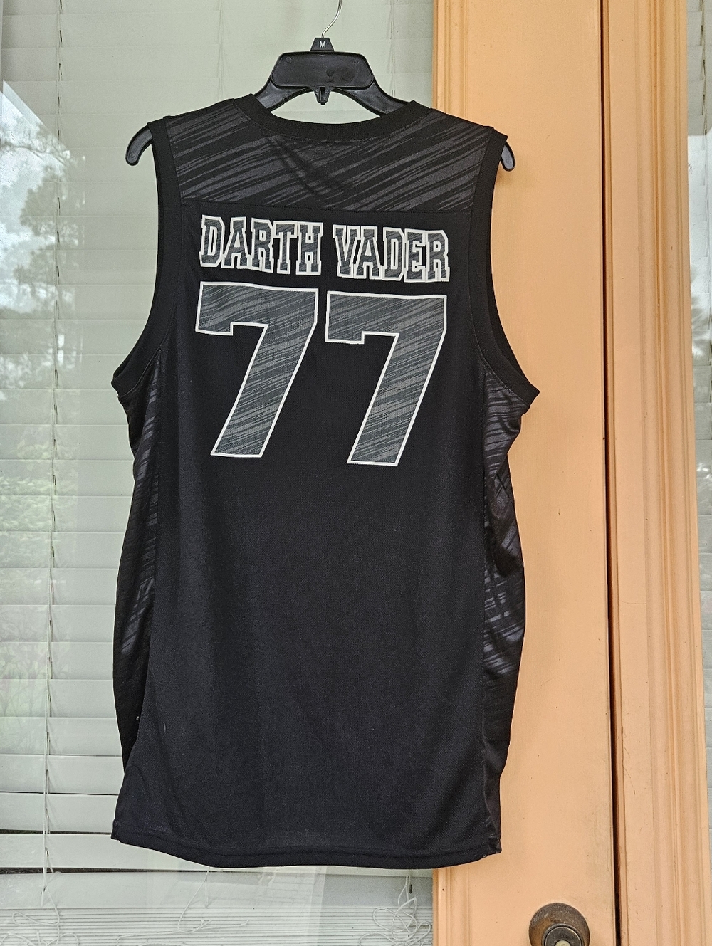 STAR WARS VADER JERSEY, #77, DARTH VADER JERSEY, Star Wars Darth Vader Jersey, - Picture 5 of 6